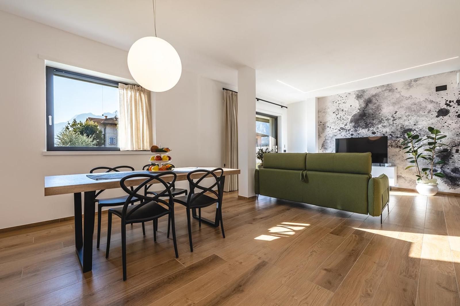 Elvy Garda Living Garden Apartment Riva del Garda Bagian luar foto