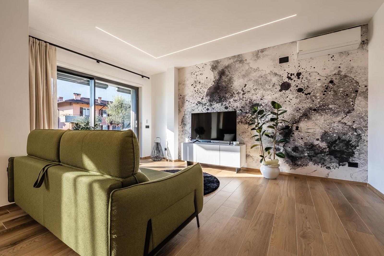 Elvy Garda Living Garden Apartment Riva del Garda Bagian luar foto
